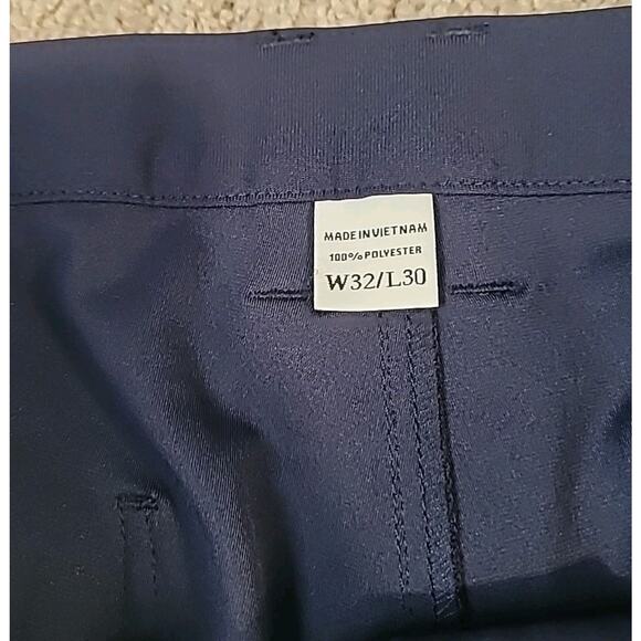 FootJoy Men's Performance Golf Pants – Size 32×30 – Blue Classic Fit - Picture 7 of 11